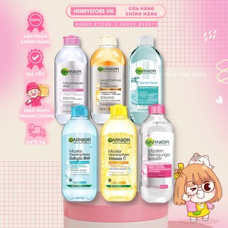 TẨY TRANG GARNIER MICELLAR WATER 400ML