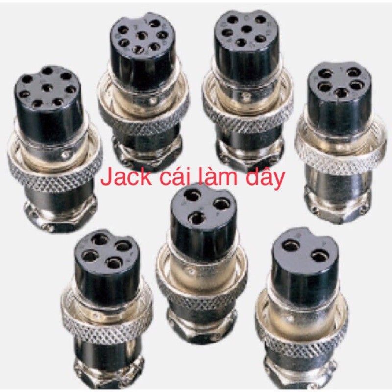 Jack 2 ,3 ,4 ,5 ,7 ,8 ,9 dùng cho cân điện tử. cổng RS232 . Zac kết nối Loadcell và đầu cân.