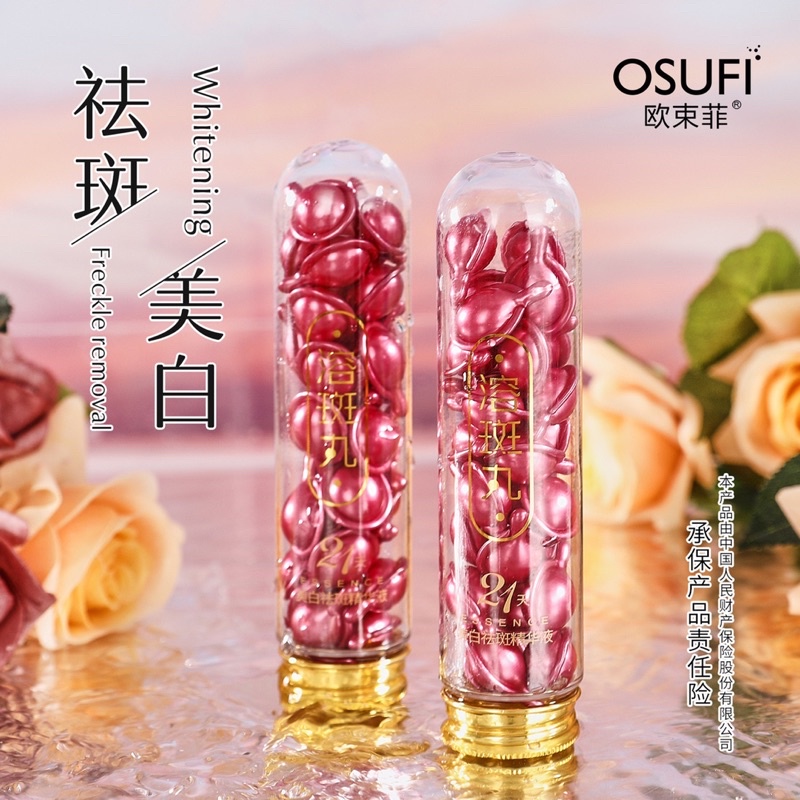 Hộp 21 Viên Tinh chất Làm Trắng và Loại Bỏ Tàn Nhang