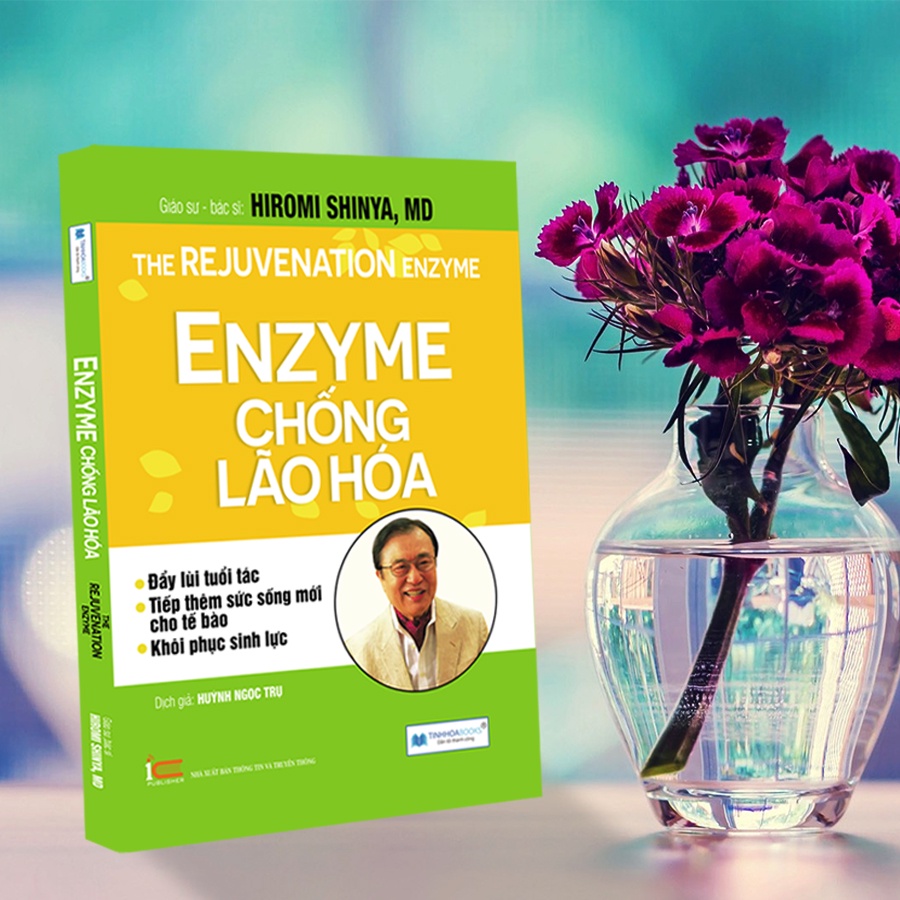 Sách - Combo Nhân tố vi sinh + Enzym chống lão hóa - TinhHoaBooks