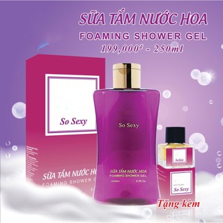 Sữa tắm hương nước hoa so sexy tặng lọ 5ml