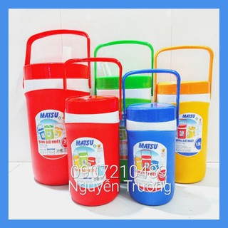 Bình giữ nhiệt - ca đựng nước đá nhựa duy tân matsu
