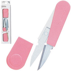 (HN) CROWN Kéo cắt chỉ Clover Thread Clipper CAPO 100 Pink Art 36-391