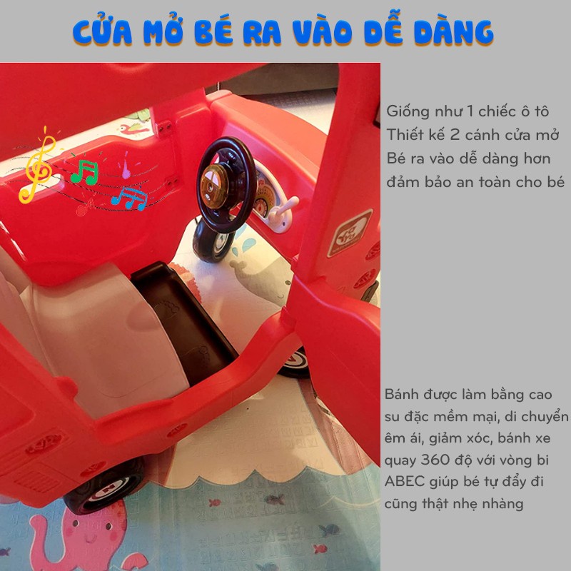 Xe chòi chân oto Bus Hàn Quốc nhiều mẫu kiểu dáng Z0