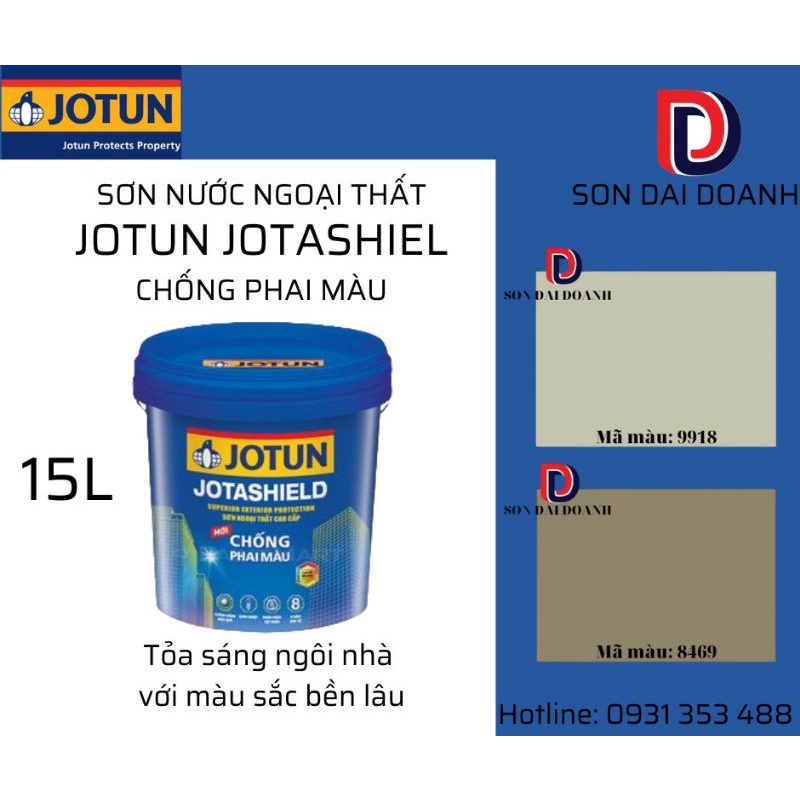 Jotun - Jotashild Sơn Ngoại Thất Chống Phai Màu 15Lít