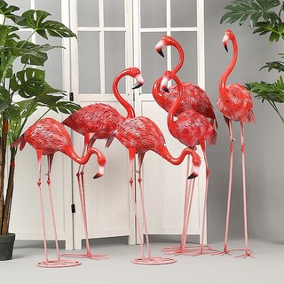 Bộ 3 Hồng Hạc Đỏ Lớn TT018 Decor Cửa Hàng, Sân vườn, Tiệc Cưới