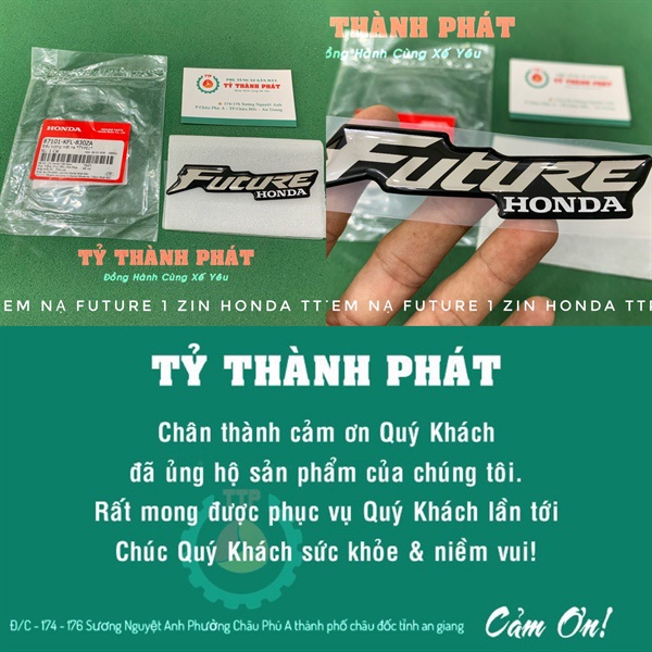 Tem nạ Future 110 dẻo zin