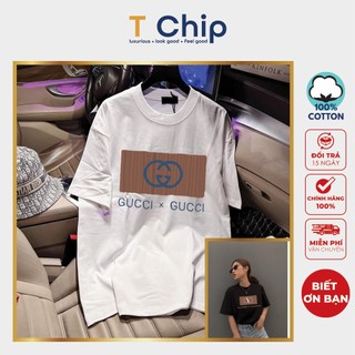 Áo phông tay lỡ form rộng TChip thun unisex nhiều màu lựa chọn cổ tròn nam nữ Oversize P012 in hình