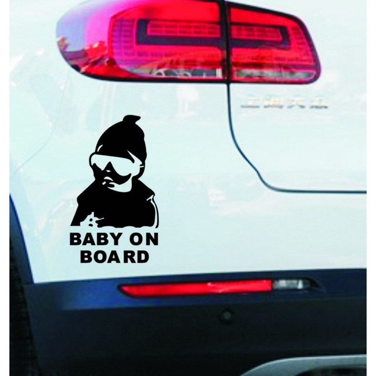 Decal dán xe Baby in car, Baby on board...Rất Nhiều Hình. Chất Liệu PVC 5 Lớp Chống Thấm Nước, Chống Bay Màu cho ô tô | BigBuy360 - bigbuy360.vn