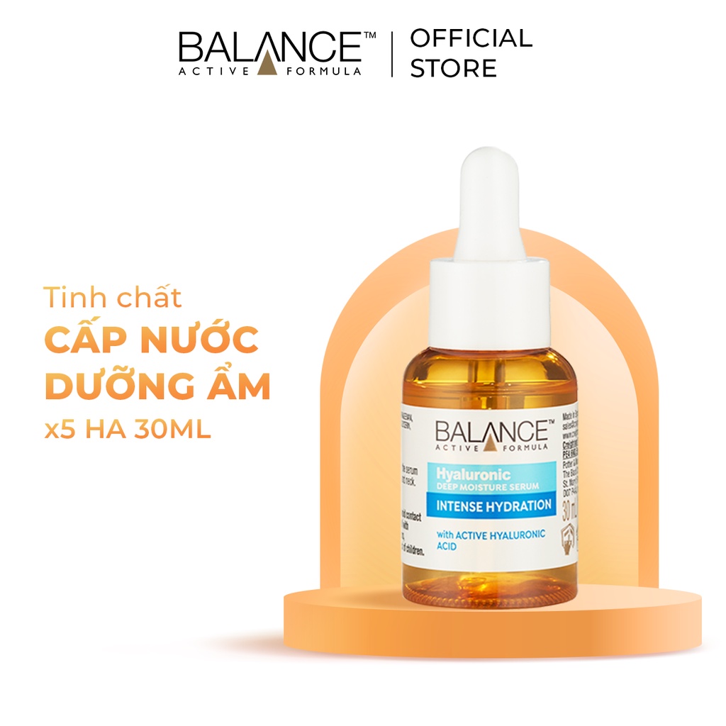 Serum Cấp Nước Dưỡng Ẩm Balance Active Formula /Hyaluronic Deep Moisturizing 30ml