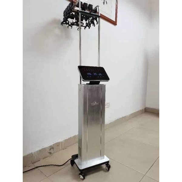 Máy uốn 24v cao cấp kèm 40 trục siêu nhẹ chống cháy nổ, chống sốc nhiệt và 25 miếng mút bọc da dê của davines