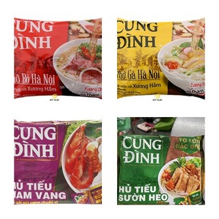 Phở hà nội/ hủ tiếu/ mì khoai tây cung đình gói 68g