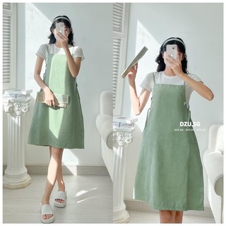 Yếm váy phong cách hàn quốc DZU.SG
