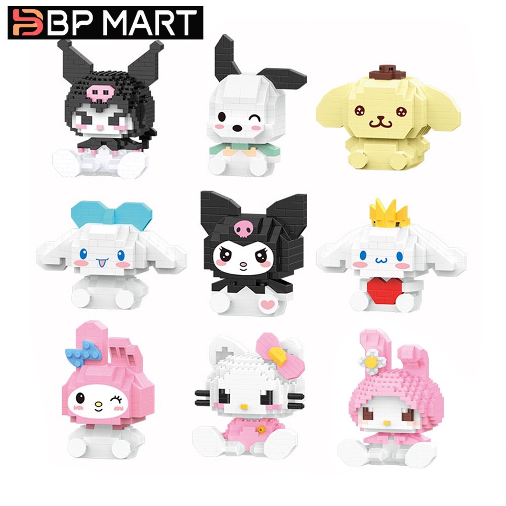 BP MART Bộ Đồ Chơi Lắp Ráp Mô Hình Lego Nhân Vật Cún Kulomi Melodi Cinnamon Pacha Nano Mini DIY