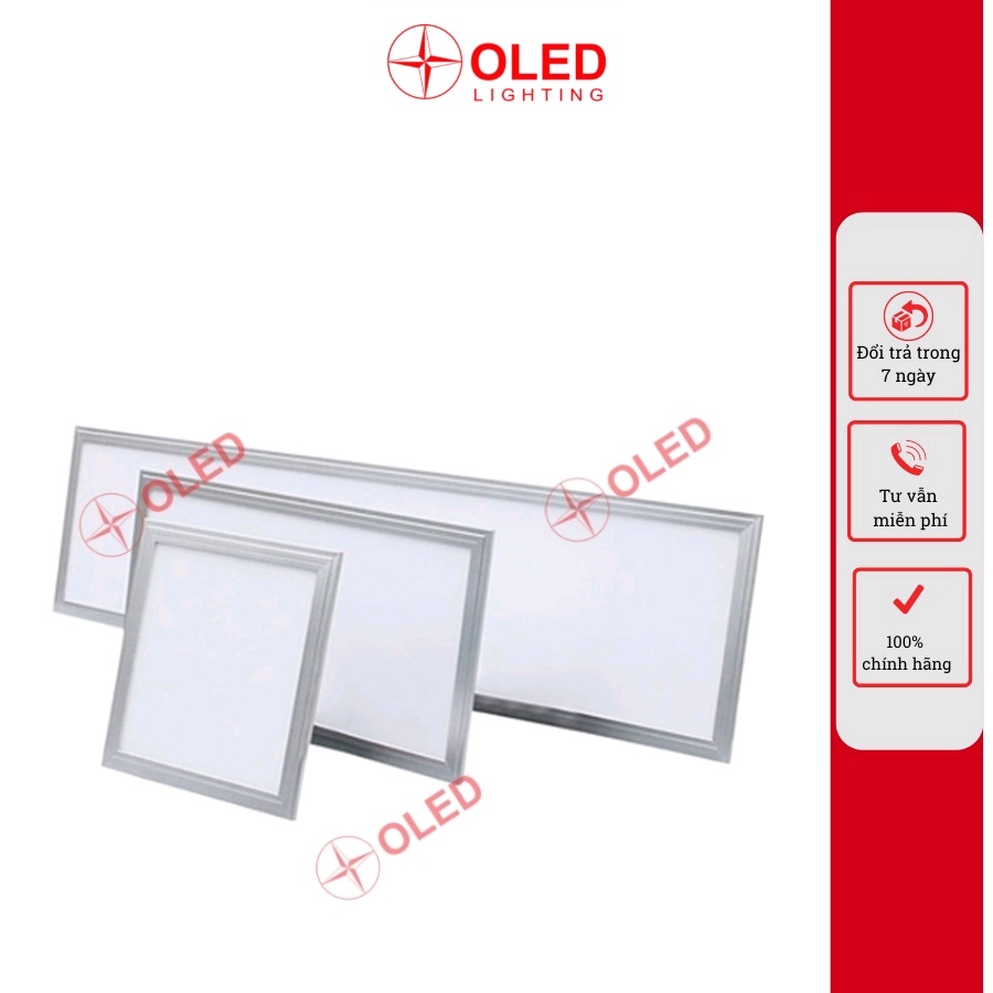 Đèn panel 120*30 48W đèn led âm trần, đèn thả, dành cho văn phòng, ánh sáng trắng, bảo hành 2 năm - Oled lighting