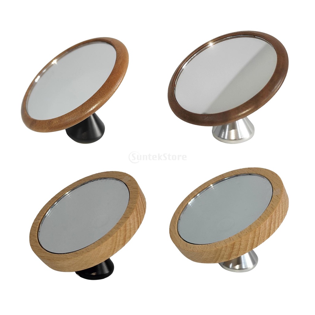 Gương phản chiếu tốc độ dòng chảy Espresso shamjina đế gỗ 7cm có thể điều chỉnh cho quán cà phê