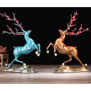Hươu decor VIP làm bằng đồng cao cấp