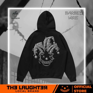 Local brand The Laughter - BARBED-WIRE HOODIE - Áo MŨ NỈ DA CÁ