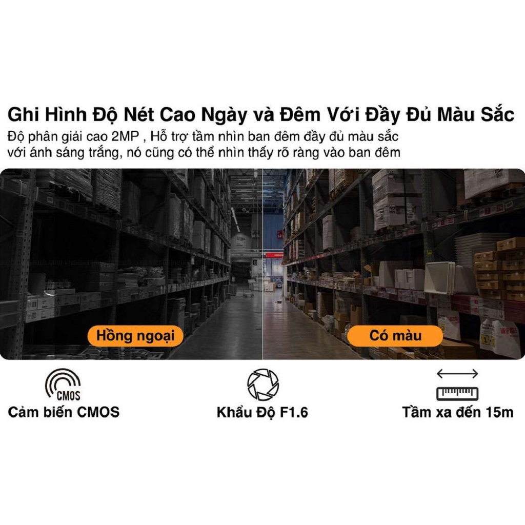 Camera Wifi IMOU Versa Trong Nhà Và Ngoài Trời IPC-C22FP-C | Hàng Chính Hãng | Bảo Hành 24T | Mimax Store