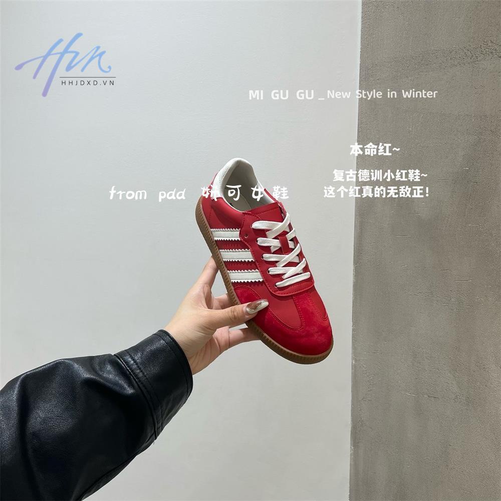 Giày Thể Thao Da Mềm Đế Bằng Thời Trang Mùa Xuân 2023 Cho Nữ
