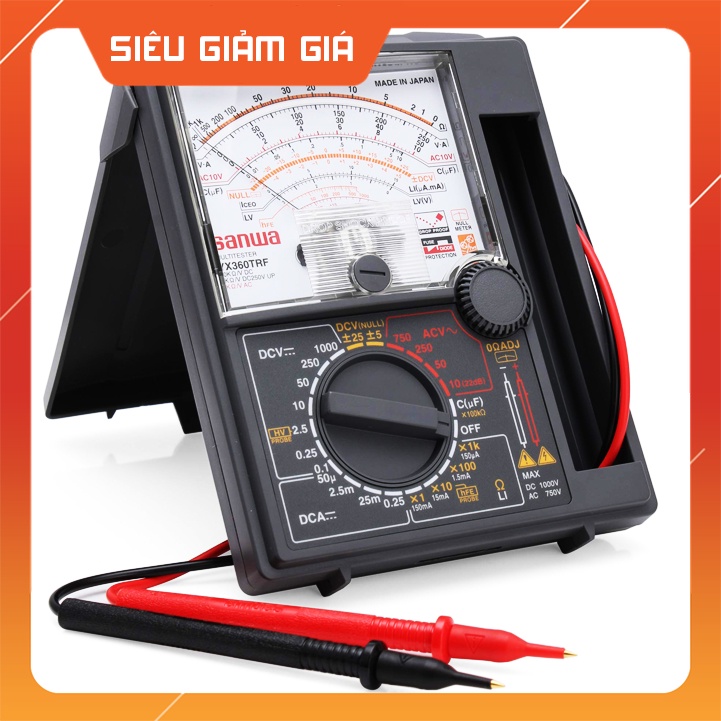 Đồng Hồ Vạn Năng Kim SANWA YX360TRF