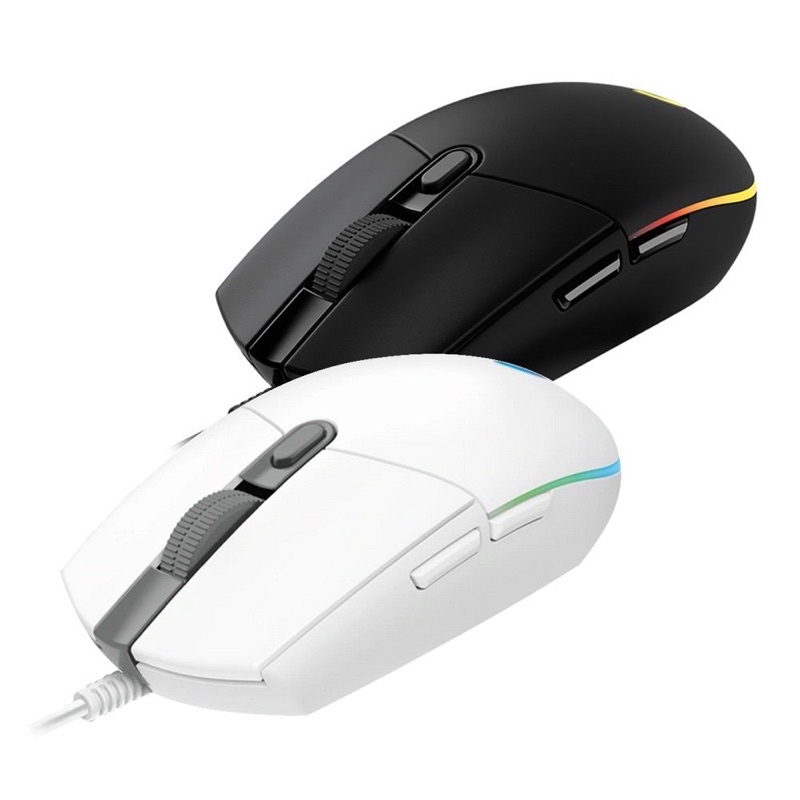 Chuột gaming có dây logitech G102 - 8000DPI - led RGB