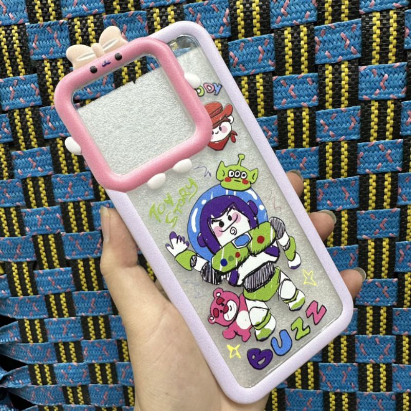 Case ốp lưng Xiaomi Redmi 10C / Poco C40 dẻo nơ nhiều hình siêu dễ thương cạnh vuông ôm máy