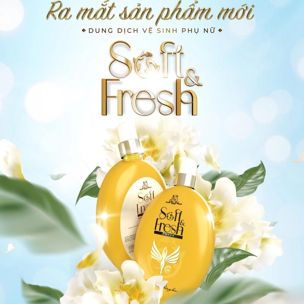 Dung Dịch Vệ Sinh Phụ Nữ Collagen X3 Soft Fresh Mỹ Phẩm Đông Anh Chính Hãng Giúp Khử Mùi Hôi Giữ Ẩm Da 120ml