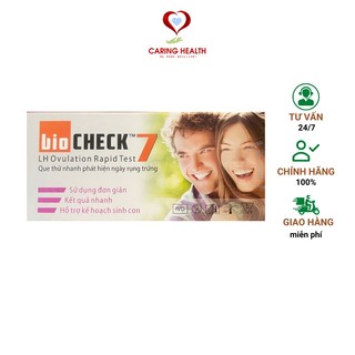 Que thử rụng trứng Biocheck LH Ovulation Rapid Test