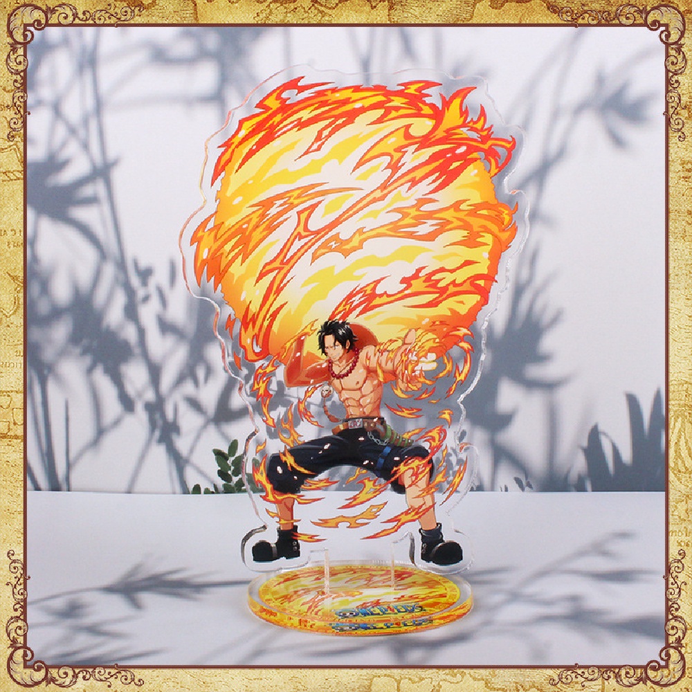Mô hình One Piece - Tấm Mica 3D các nhân vật trong One piece để bàn cực đẹp