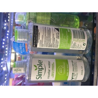 {giá sỉ - hàng chuẩn} Sữa rửa mặt Simple 150ml