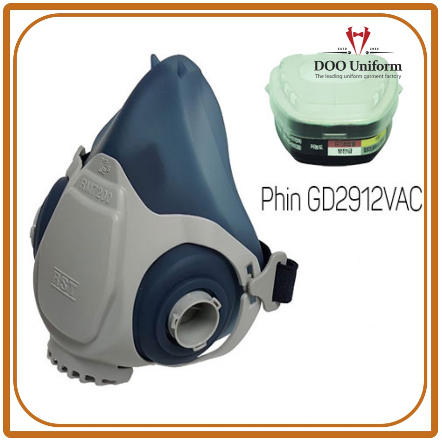 Mặt nạ phòng độc Restech RM 7200 + Phin GD2912VAC
