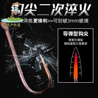 Lưỡi câu simago titan không ngạnh dòng lưỡi sắc bén siêu cứng hộp 20 cái
