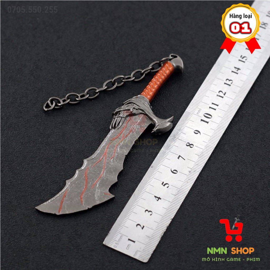 Mô hình game God of War - Blades of Chaos 14cm