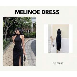 Váy đầm Body đi tiệc xẻ tà gợi cảm cổ yếm November4th