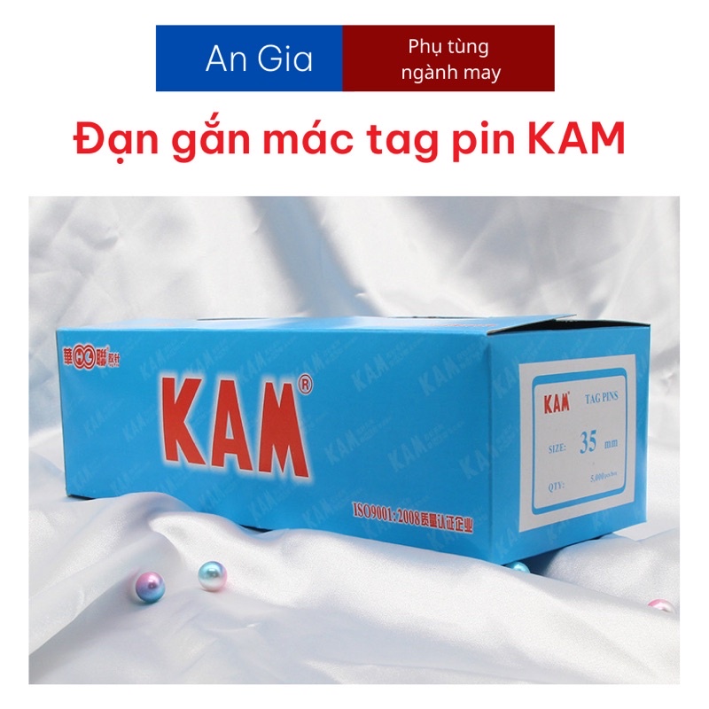 Ti nhựa gắn mác thẻ bài KAM tag pin các Size 15mm 25 35 50mm