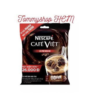 Cà phê hòa tan Nescafe cafe Việt - Cà phê đen đá