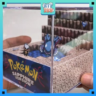 [Tự lắp ráp] Cubebox Pokemon Sapphire