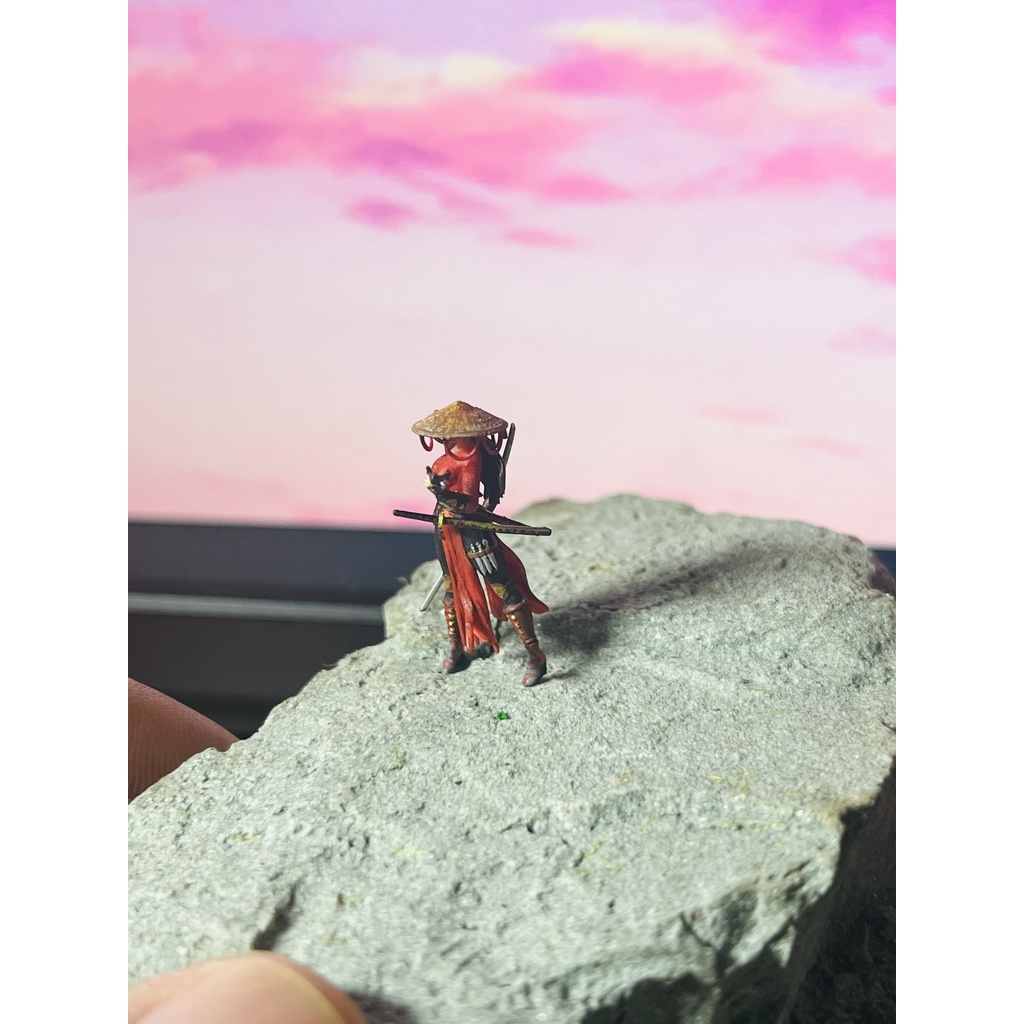 Mô hình nhân vật kiếm hiệp 1:64 siêu mini siêu nét