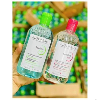 Nước tẩy trang Bio derma cho da nhạy cảm .