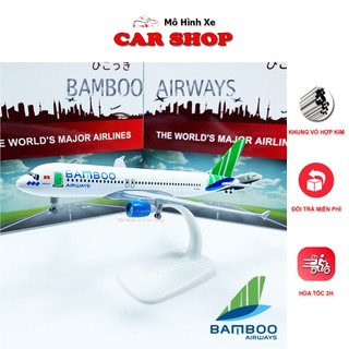 Mô hình máy bay Bamboo Airways 20cm và 16cm