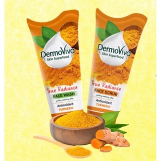 Bộ DermoViva sáng da tinh chất Nghệ 150ml