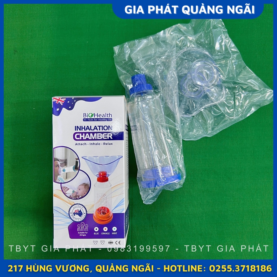 BUỒNG ĐỆM KHÍ DUNG BIOHEALTH BUỒNG HÍT HEN SUYỄN BABY HALER