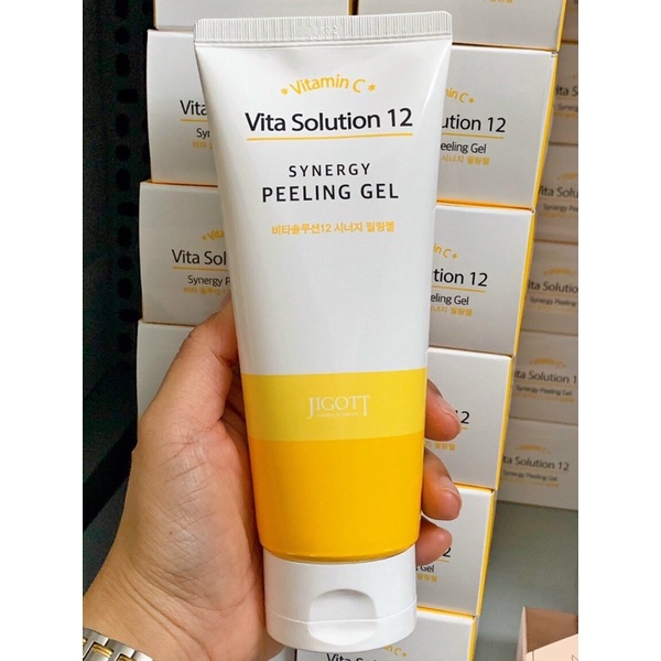Gel Tẩy Tế Bào Chết Cấp Ẩm Làm Sáng Da JIGOTT Synergy Peeling Gel 180ml