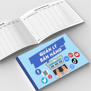 Sổ bán hàng / Sổ quản lý bán hàng online / Sổ nhập hàng - Sổ tay giúp quản lý bán hàng hiệu quả hơn