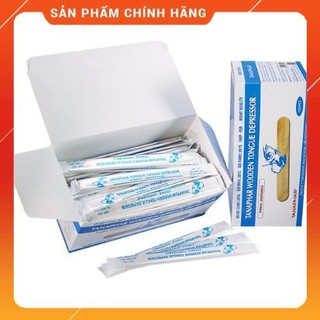 Que đè lưỡi gỗ tiệt trùng Tana 100 chiếc