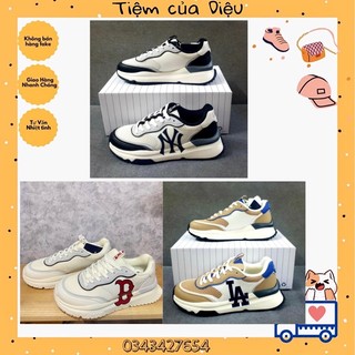 Giày mlb chunky runner ny ‘black white’ 3ashrj13n-50bks