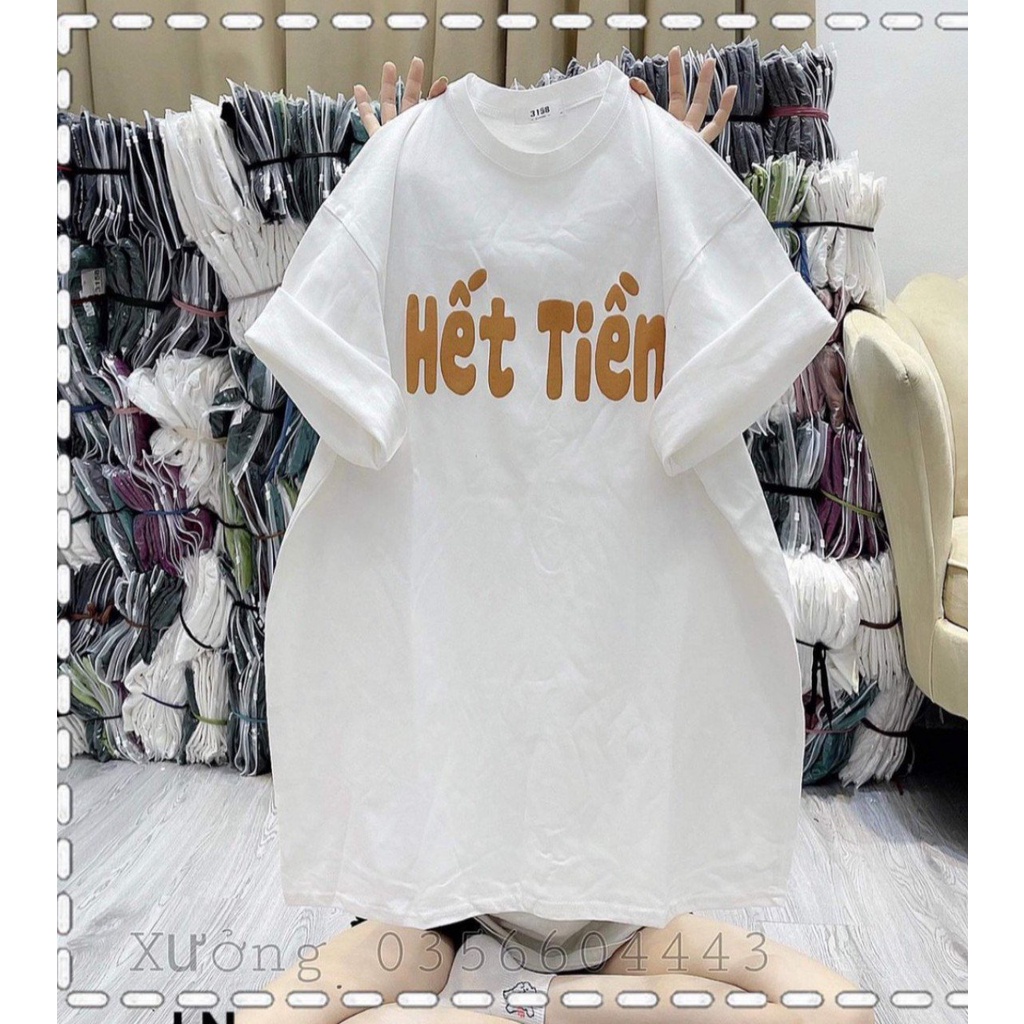 áo thun H.T fom thụng,Form áo unisex nam nữ đều mặc được.