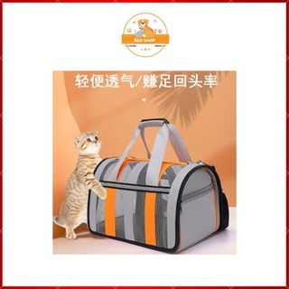 Túi vận chuyển chó mèo dạng lưới,túi đựng chó mèo dạng lưới thoáng mát,nhiều màu sắc