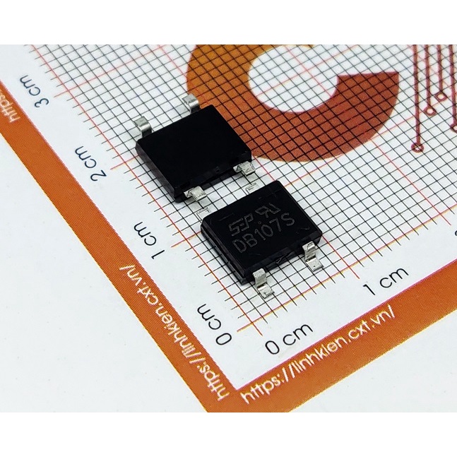DB107S Diode cầu 1A 1000V SOP-4